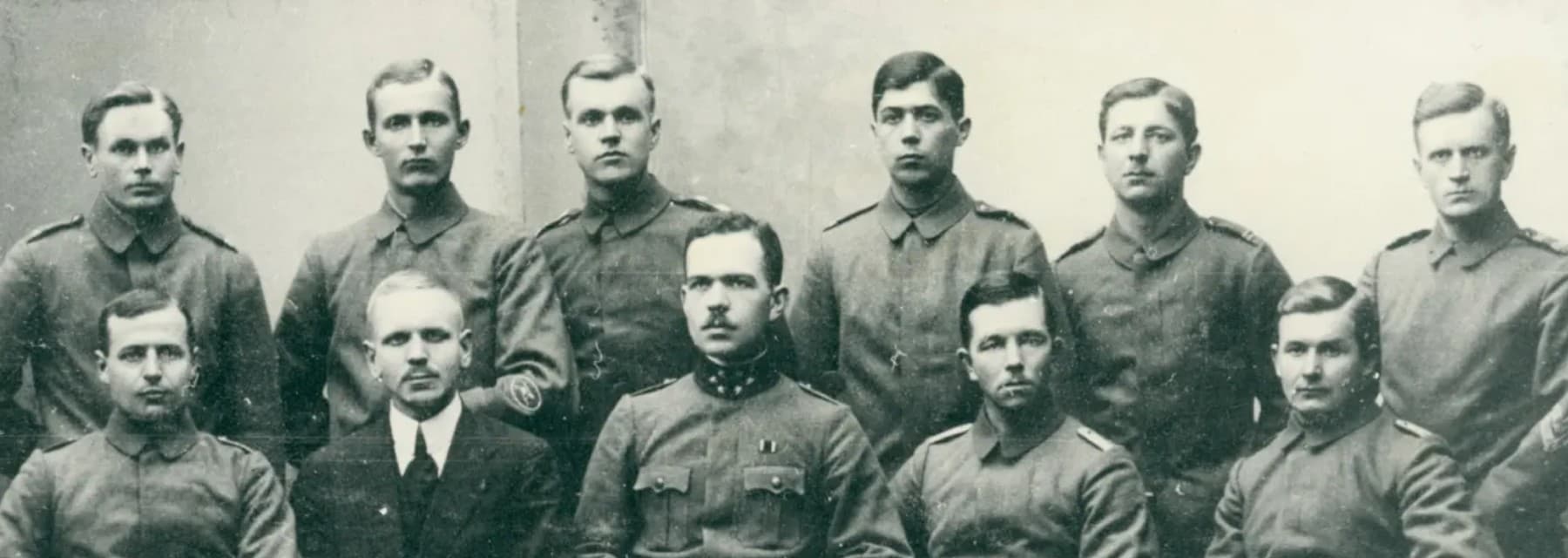 Jääkärit 360 — archive photograph of Finnish Jägers